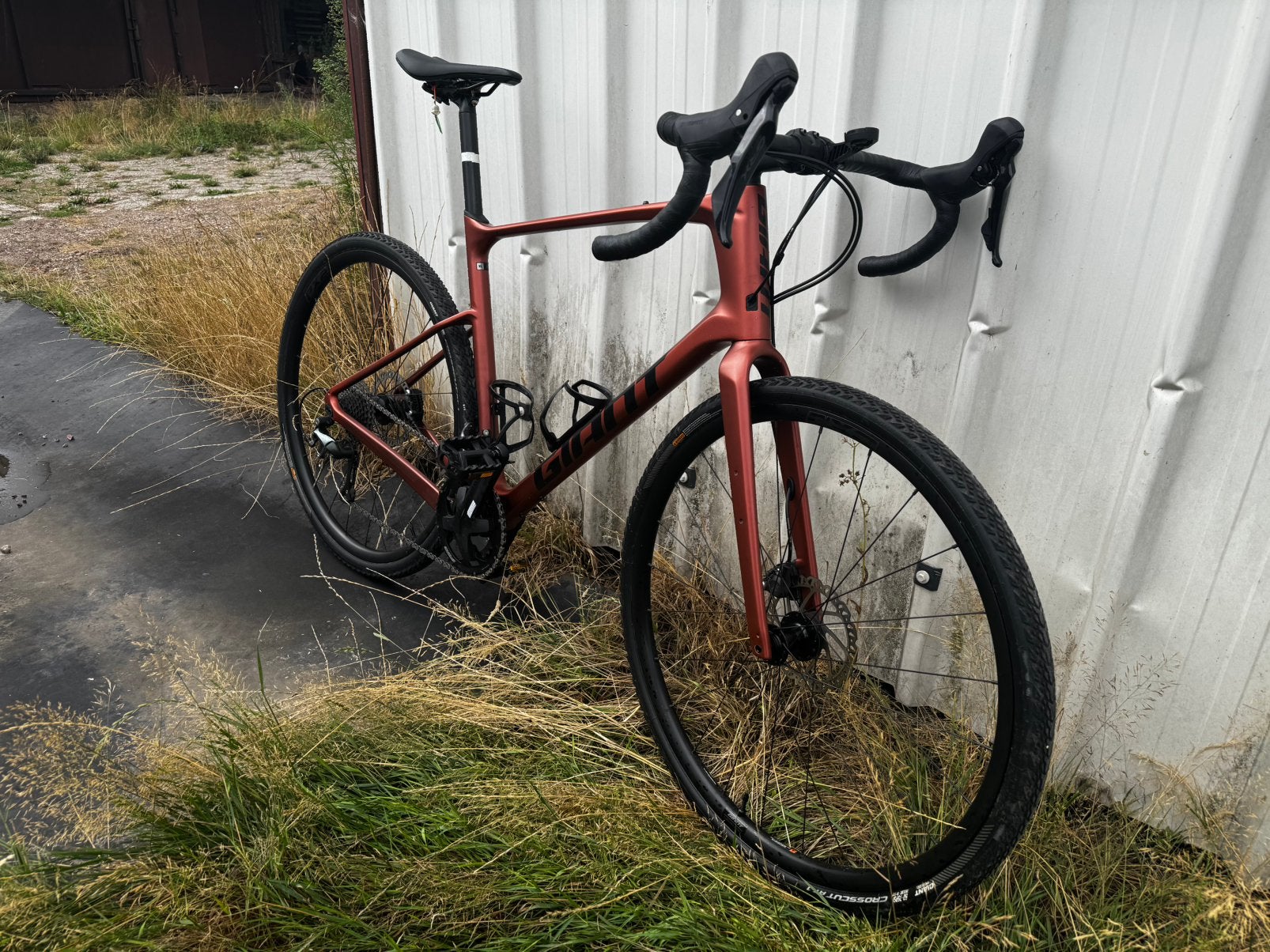 Giant Revolt Advanced 3 Carbon Gravelbike, Fietsen en Brommers, Ophalen, Gebruikt, Carbon, Heren