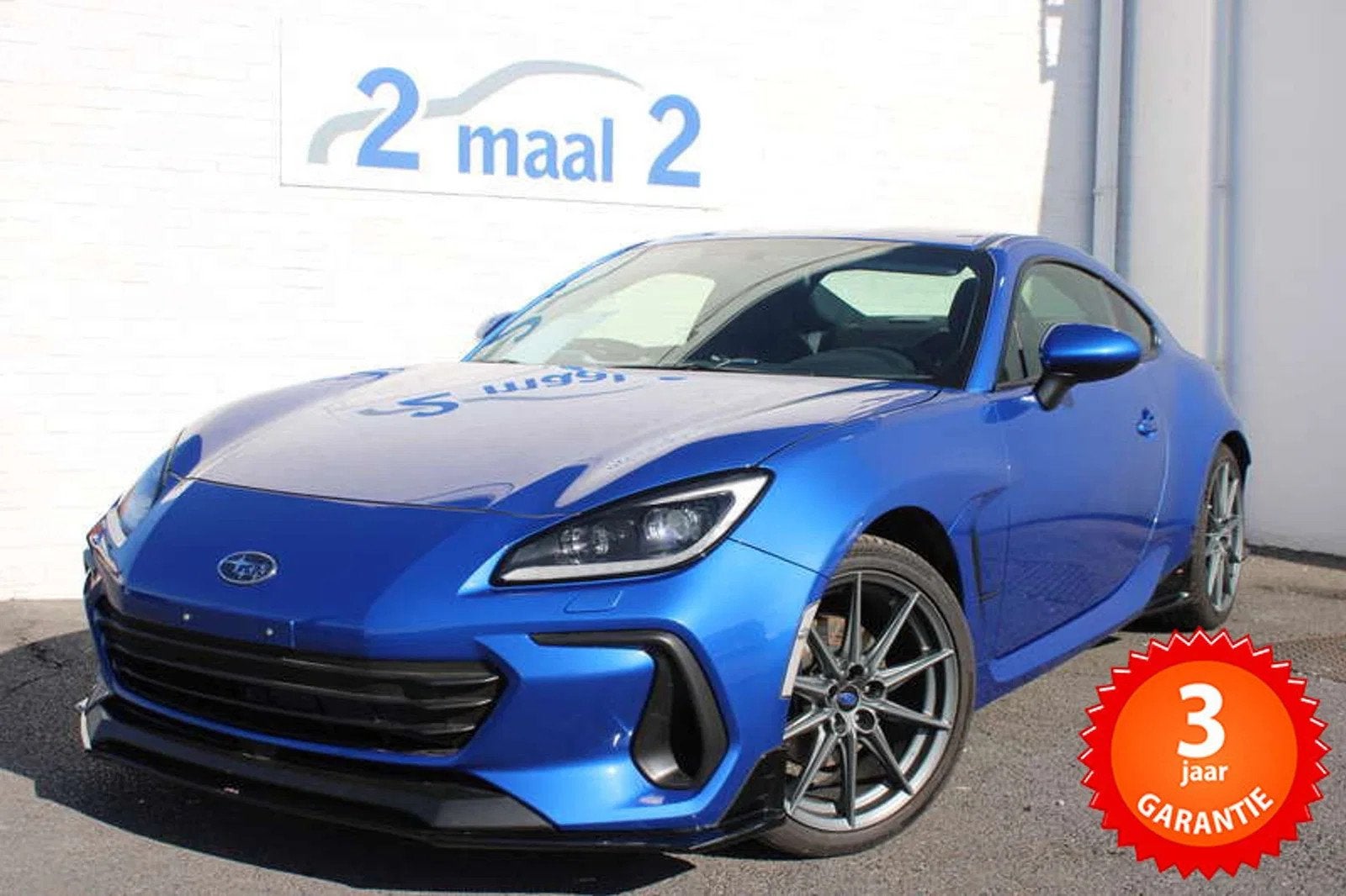 Subaru BRZ BRZ 2.0i Sport 1 van 10 gemaakt (EU6d-TEMP), 4 zetels, 4 cilinders, Blauw, Alcantara