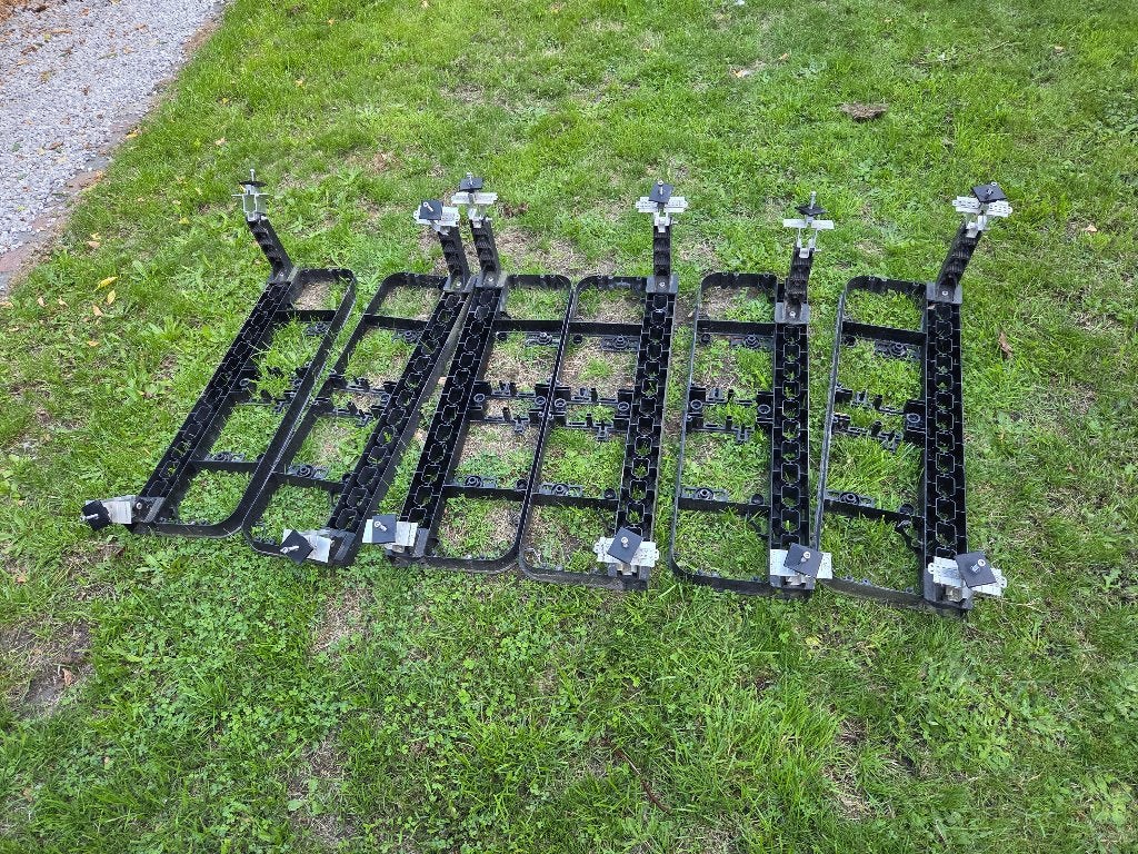 Support panneaux solaires sol/mur, Bricolage & Construction, Enlèvement, Utilisé, Panneau, Moins de 100 watts-crêtes
