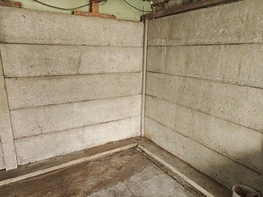 Betonplaten grijs 40 op 200 Gratis af te halen, Ophalen, Gebruikt, Betonplex, 50 tot 100 mm