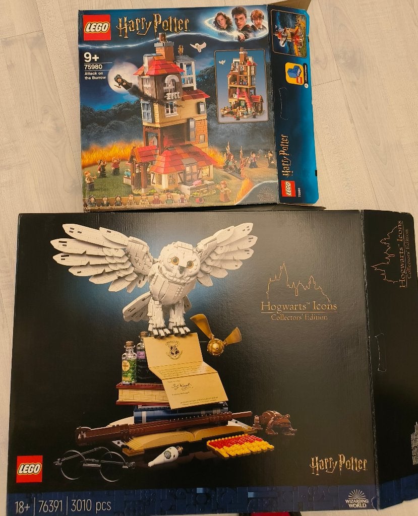 Lego Harry Potter 8 sets! REEDS GEBOUWD!, Ophalen, Zo goed als nieuw, Beeldje of Buste