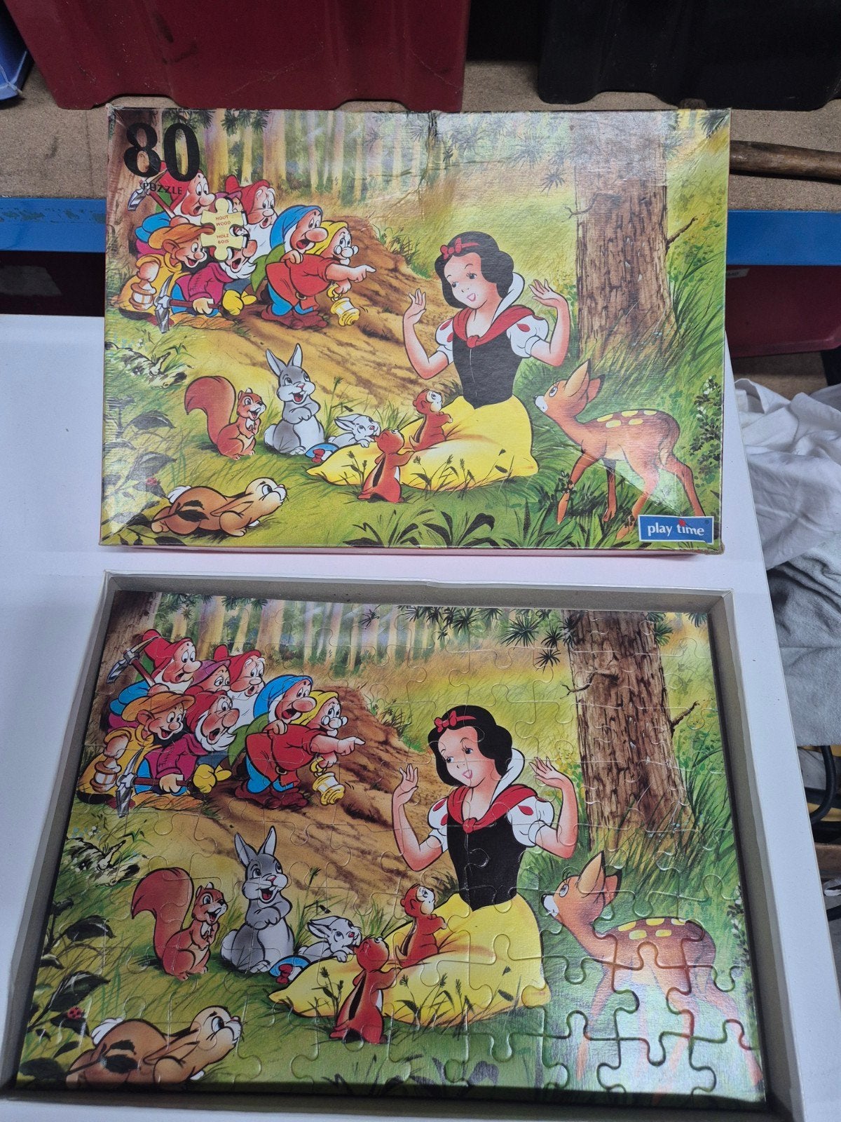 Puzzel sneeuwitje, Kinderen en Baby's, Ophalen of Verzenden