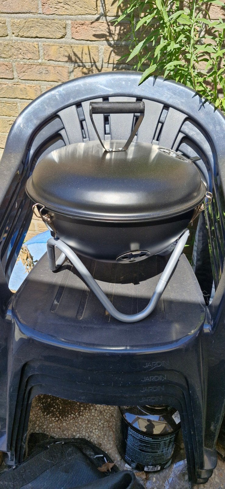 Tafel bbq met 3kg kolen, Ophalen