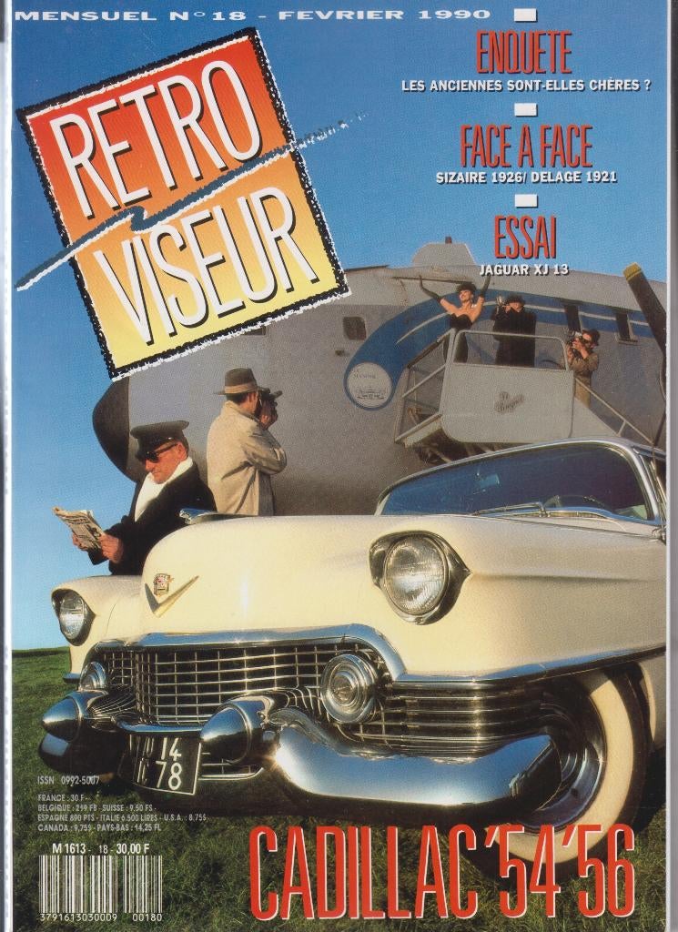 Dossier Cadillac 54/55/56 voitures de collection, Livres, Envoi, Utilisé