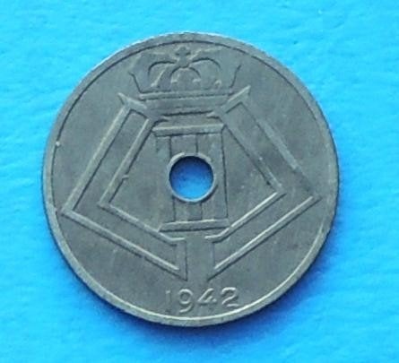 1942 25 centimes FRNL, Envoi, Métal, Monnaie en vrac