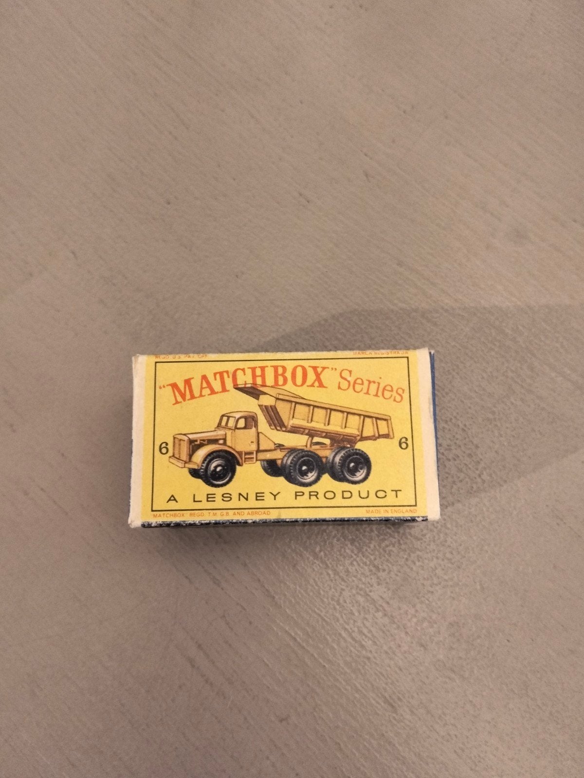 matchbox LEGE D-BOX nr6 Euclid Truck Lesney.
GEEN MODEL
Bied, Hobby en Vrije tijd, Ophalen of Verzenden, Lesney
