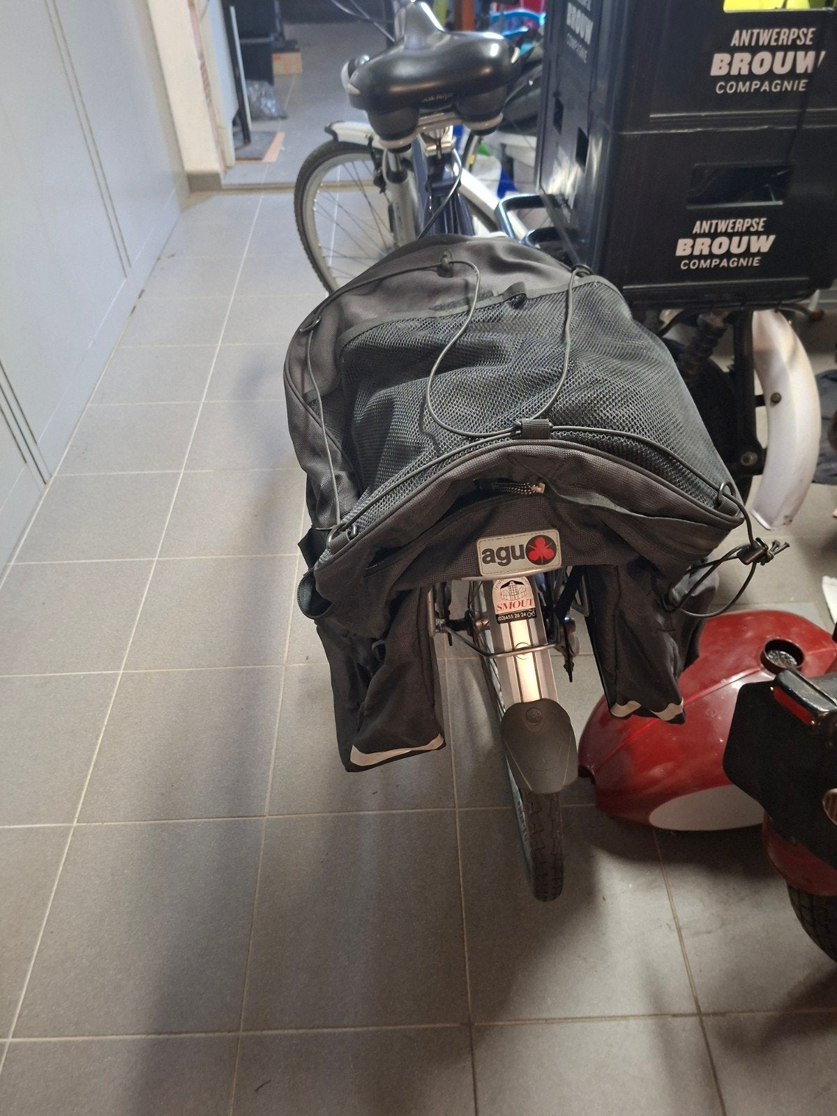 Agu ventura 140, Fietsen en Brommers, Fietsaccessoires | Fietstassen, Ophalen