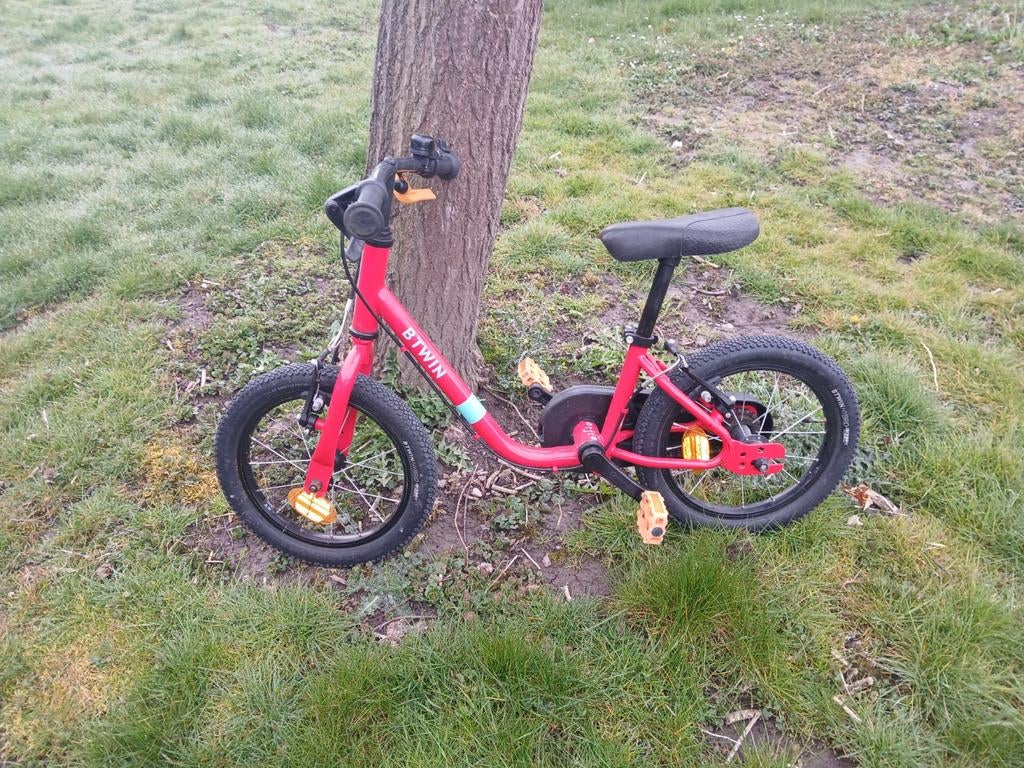 A vendre vélo enfant  b-twin décathlon  3-5 ans, Zo goed als nieuw, Minder dan 16 inch, B’twin