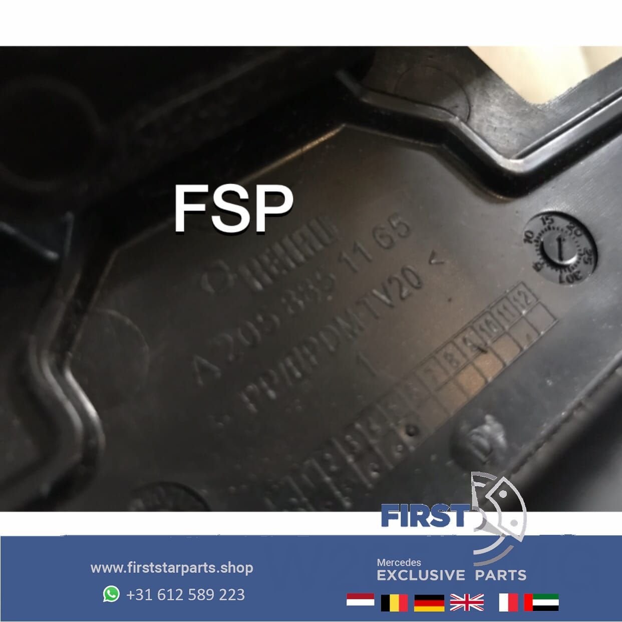 W205 C205 FACELIFT AMG DIAMANT GRILLE Mercedes C KLASSE 2018, Gebruikt, -, Ophalen of Verzenden, -