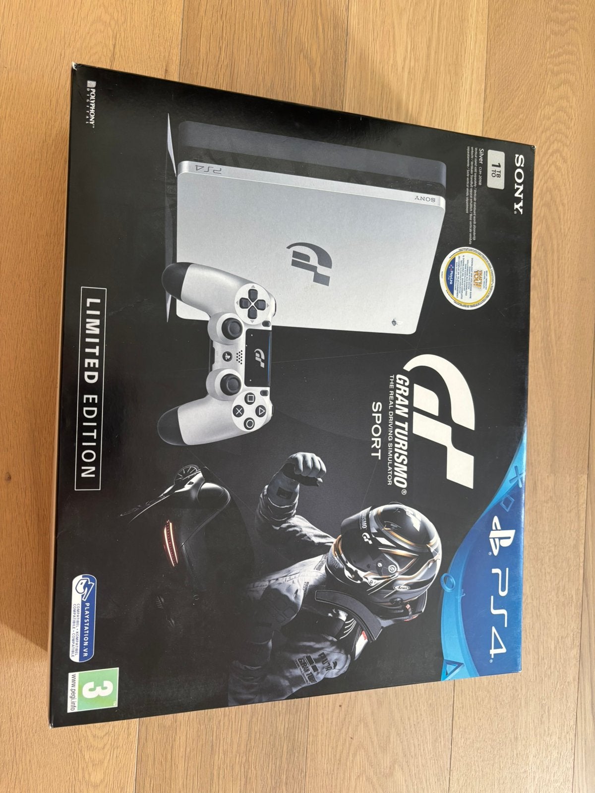 Playstation 4 1TB limited edition GT Sport, Games en Spelcomputers, Ophalen, 1 TB, Met 1 controller, Gebruikt