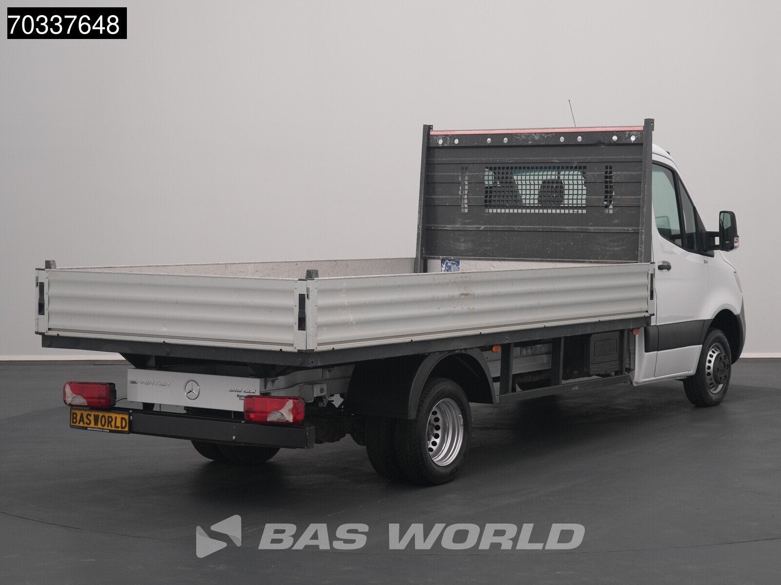 Mercedes Sprinter 515 CDI Open Laadbak Dubbellucht AC/Climat, Stof, Gebruikt, 4 cilinders, 2000 kg