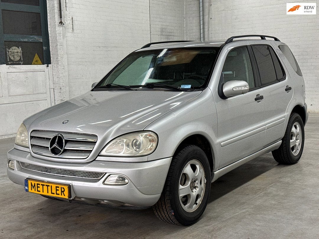 Mercedes-Benz M-Klasse ML 270 CDI | Cruise control | Airco |, Autos, Mercedes-Benz, Cuir, Achat, Entreprise, Noir