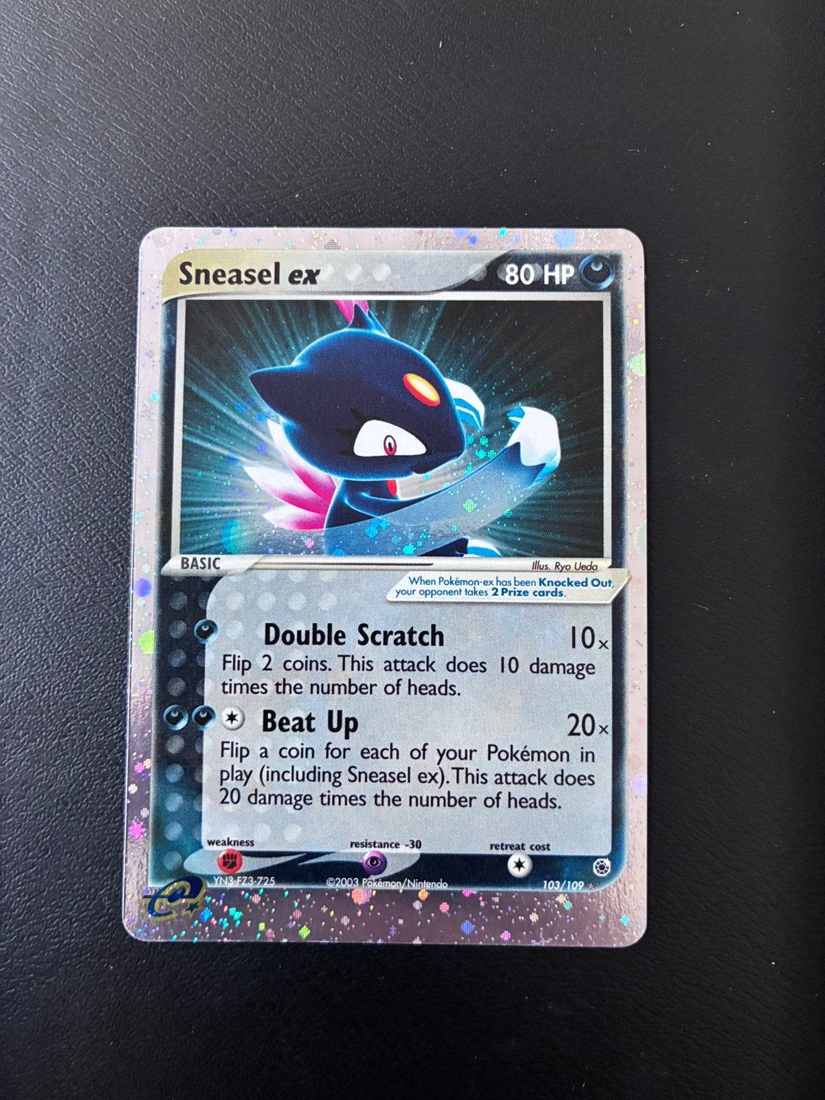 Sneasel holo, Ophalen