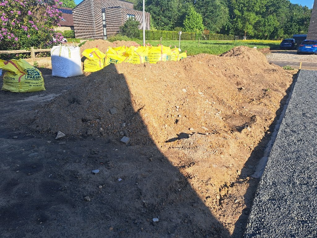 Granulair zand (fundering), Tuin en Terras, Zand, Ophalen, Gebruikt, Overige typen