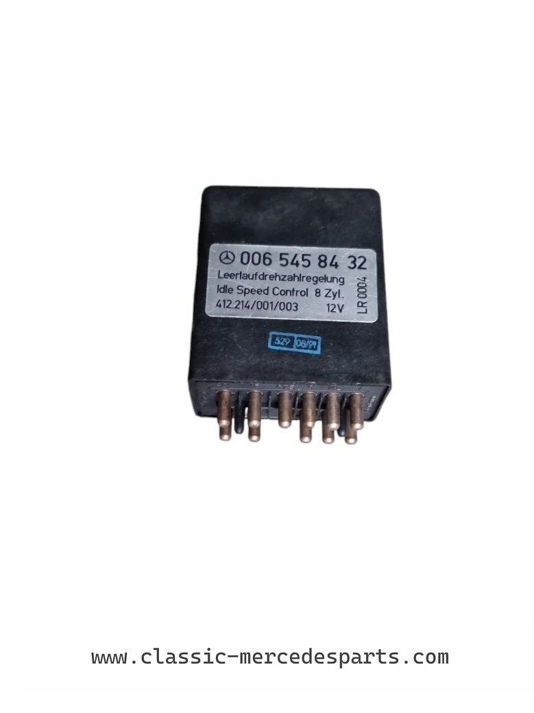 Stationair relais Mercedes 420 500 560 0065458432 Leerlaufdr, Utilisé, -, -, Enlèvement ou Envoi