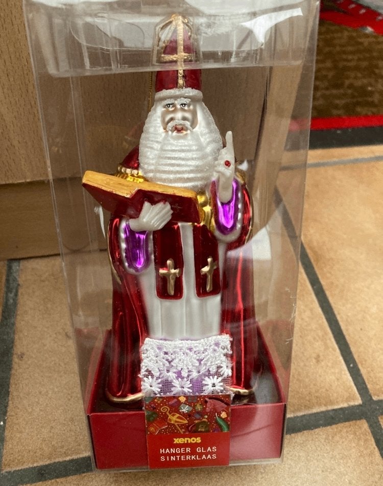 Sinterklaas / Sint Nicolaas ornament ( Nieuw ), Ophalen of Verzenden, Nieuw