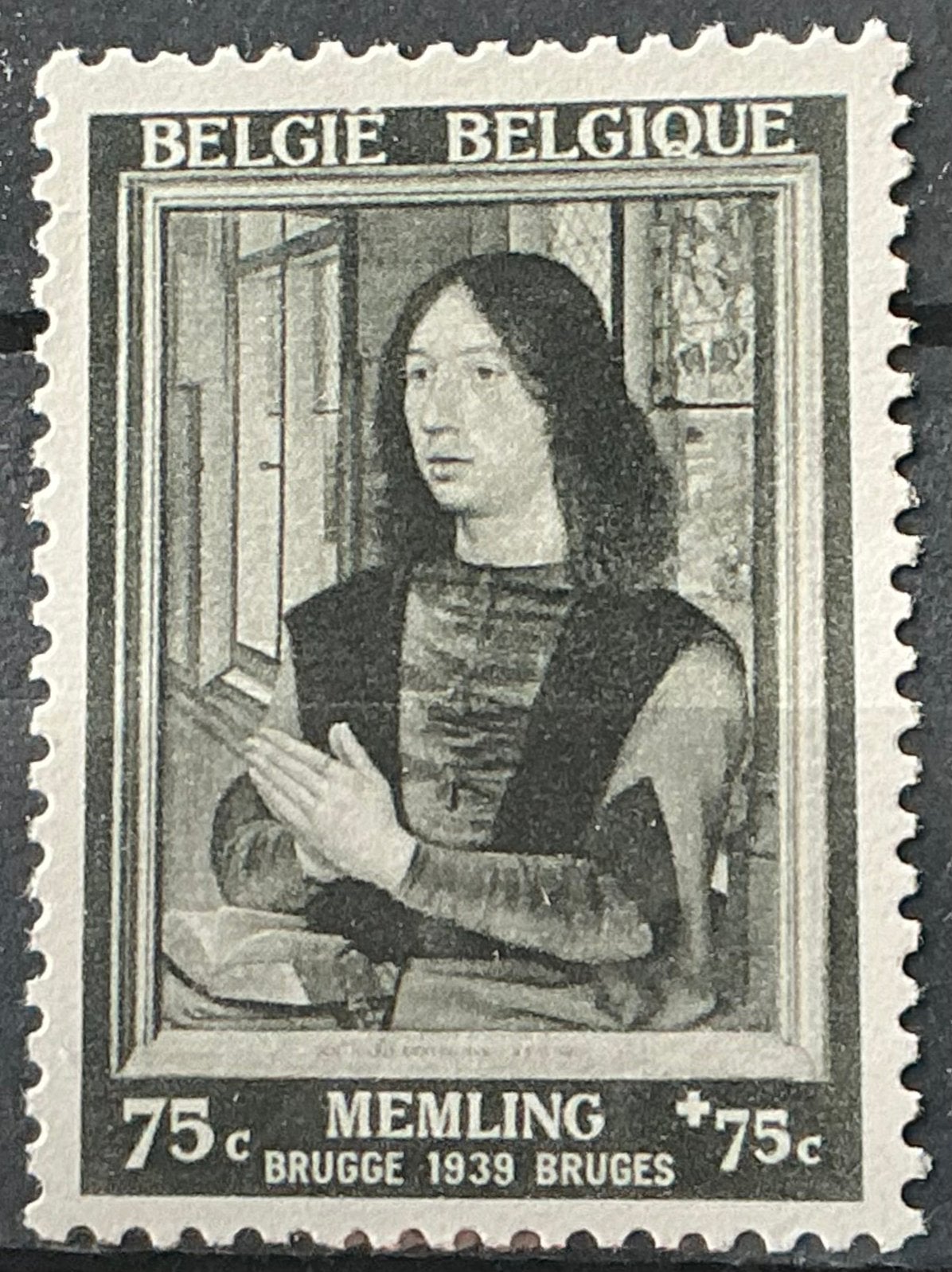 LOT A75. OBP: 512. H.MEMLING. MNH **, Orginele gom, Kunst, Ophalen of Verzenden, Postfris