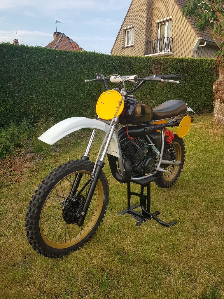 Husqvarna 390cm3 CR WR 1980 2 temps enduro cross vintage, 390 cm³, Occasion, Enduro