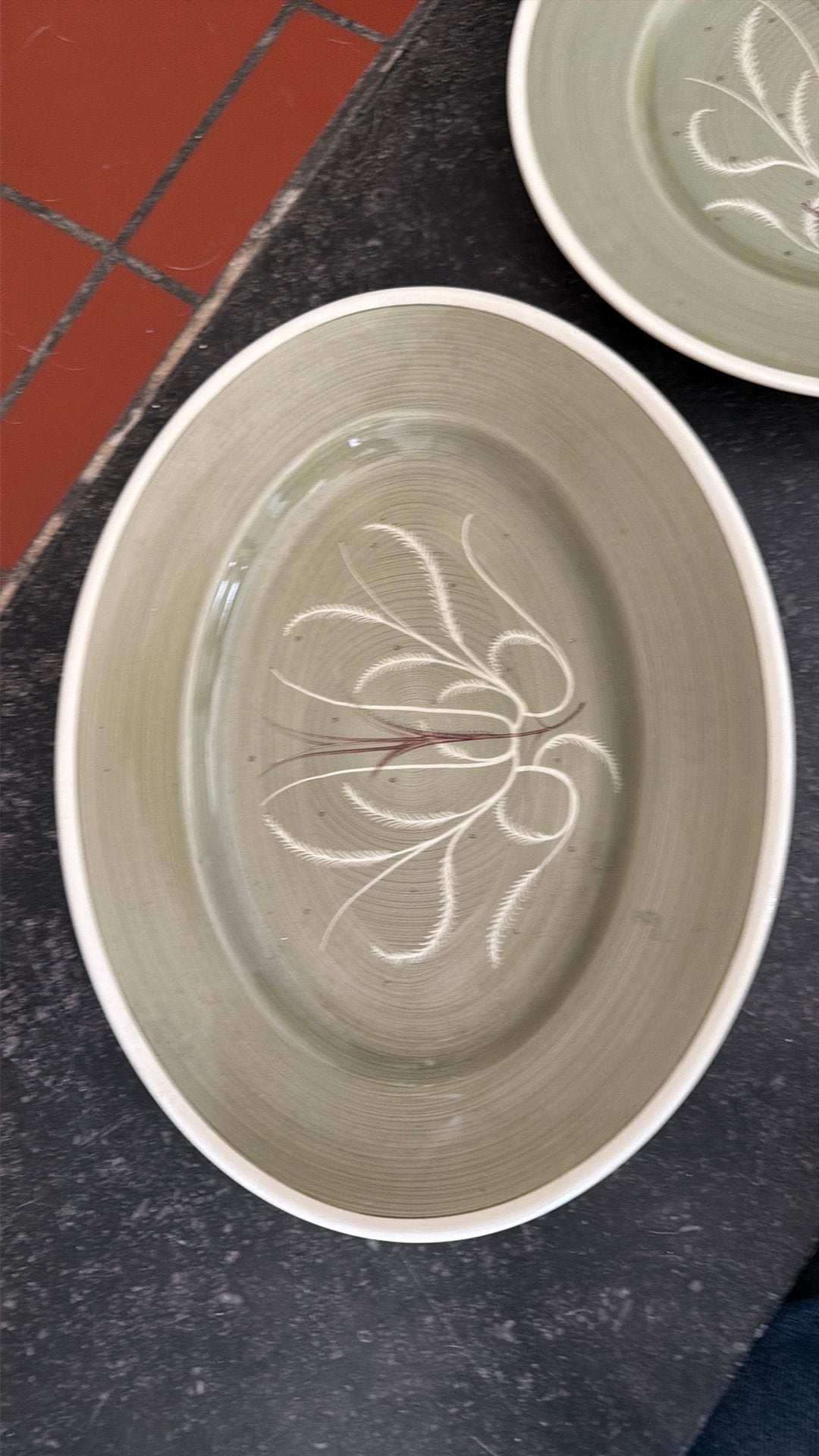 Bol et 6 assiettes en porcelaine Susie Cooper, Enlèvement ou Envoi