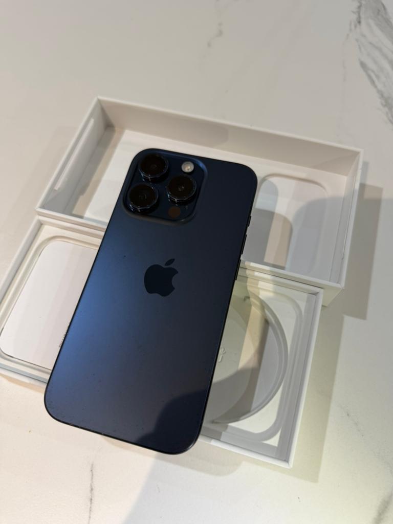 Iphone 15 Pro 128GB, Telecommunicatie, Ophalen, 128 GB, IPhone 15, Blauw