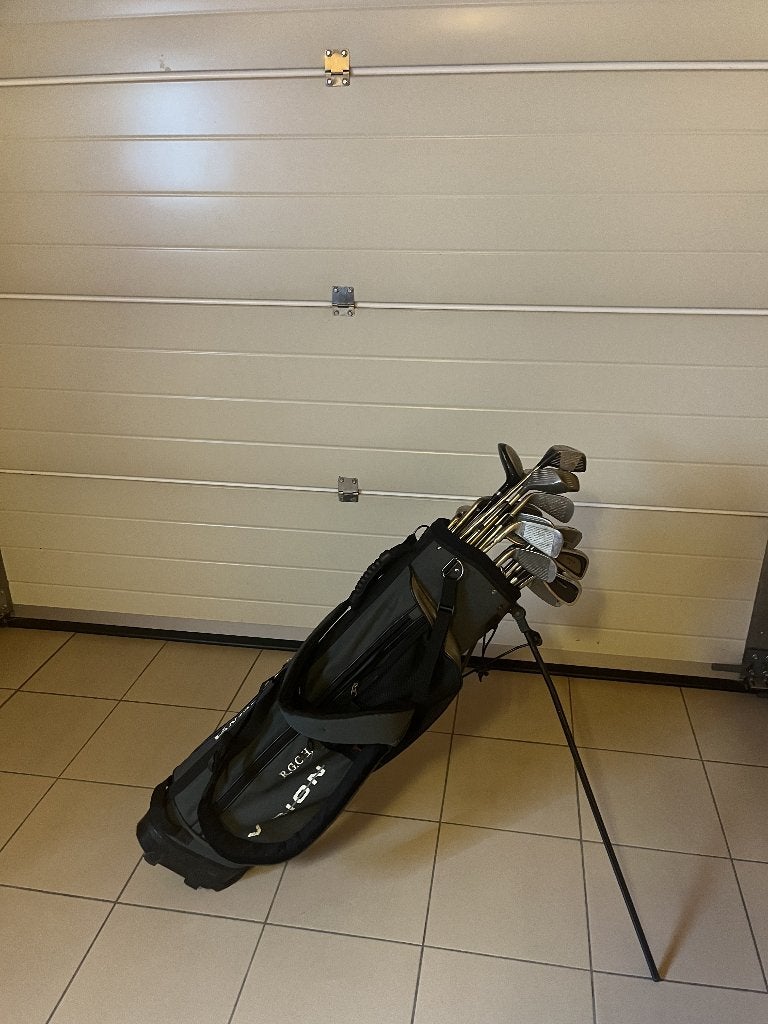 Grote Golfset - diverse clubs + vision golftas, Sport en Fitness, Ophalen, Gebruikt, Club, Callaway