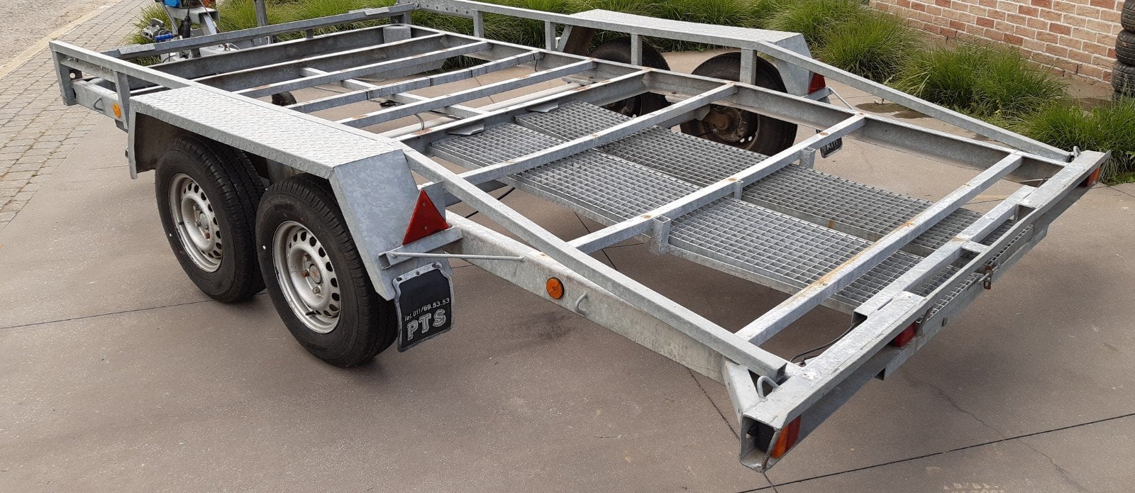 Remorque plateau porte voiture 2700kgs, Enlèvement