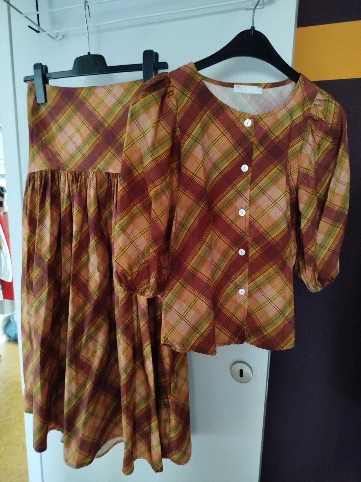 Ensemble rok en bloes maat S, Kleding | Dames, Ophalen of Verzenden, Maat 36 (S)