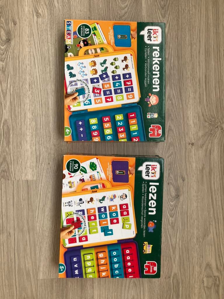 Ik leer lezen + Ik leer rekenen (Educatief spel Jumbo), Enlèvement, Comme neuf