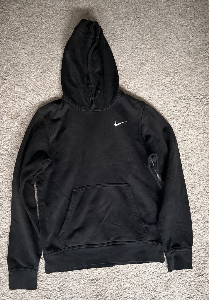 Sweat à capuche Nike noir – Taille S, Enlèvement, Porté, Noir, Nike