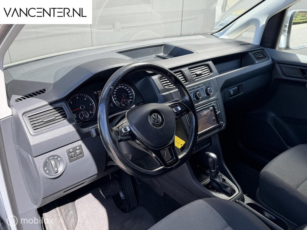 Volkswagen Caddy 2.0 TDI 102PK DSG Automaat Euro 6 Highline, Stof, Gebruikt, Zwart, 4 cilinders
