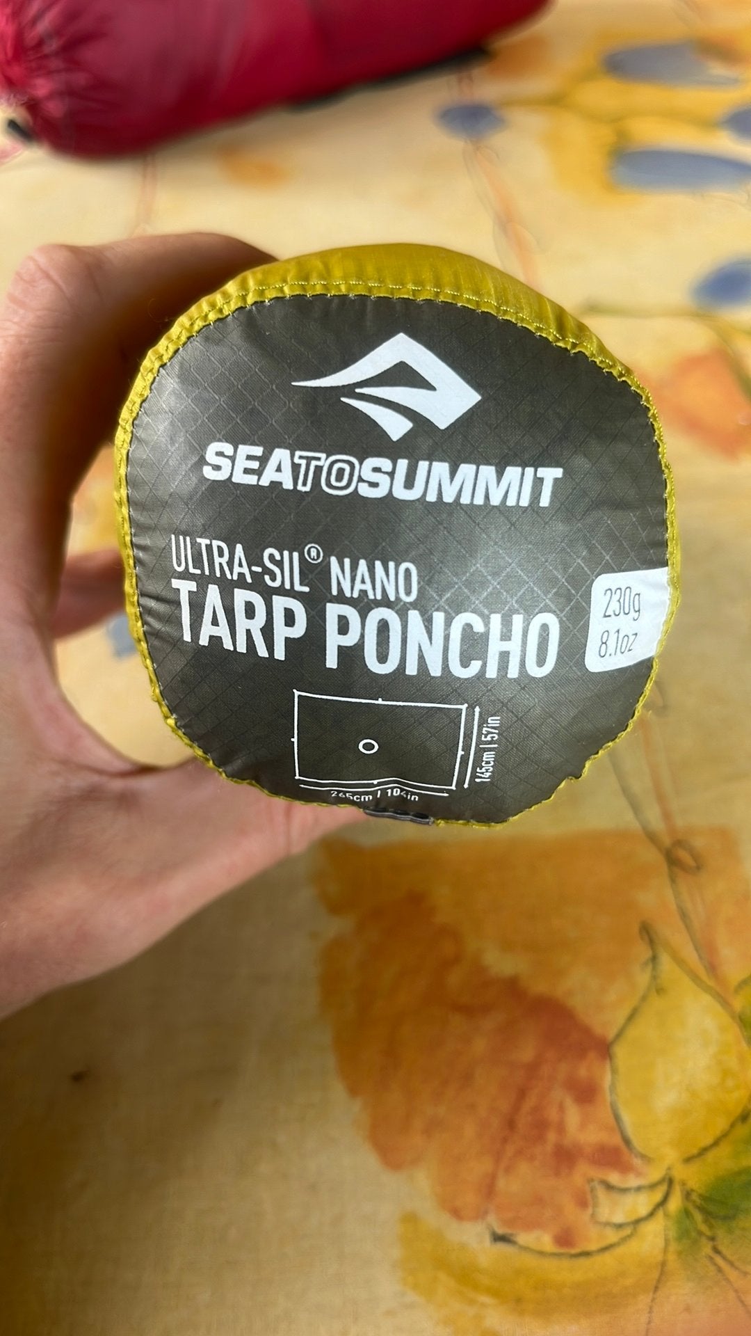 Sea2summit Ultralight tarp poncho, Enlèvement, Comme neuf