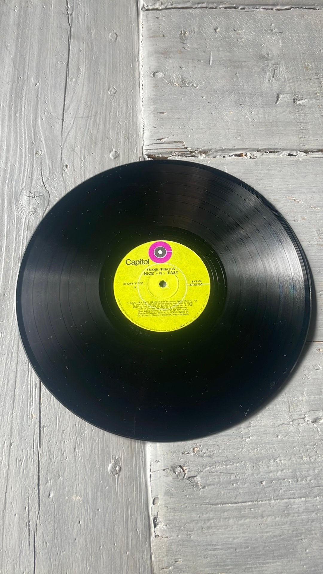 Frank Sinatra – Nice ’N’ Easy Plaat, Ophalen, LP, Gebruikt, 12 inch