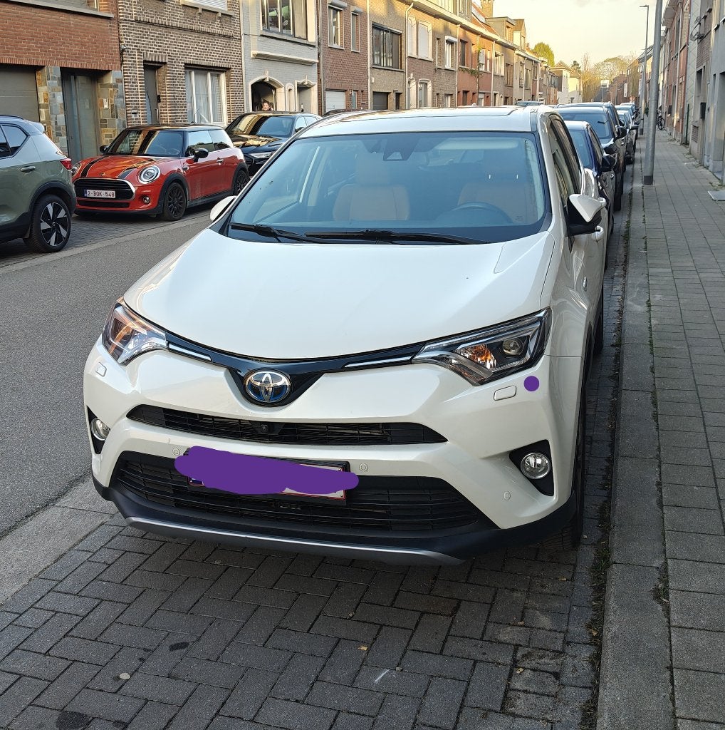 Toyota RAV4, Auto's, Toyota, 4 zetels, 4 cilinders, Wit, Leder