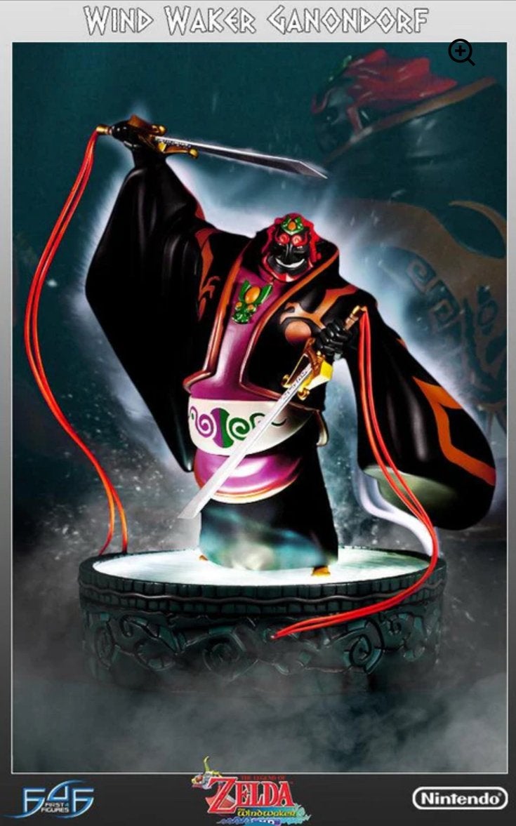 Statue zelda ganondorf exclusive first 4 figures neuve, Enlèvement, Comme neuf