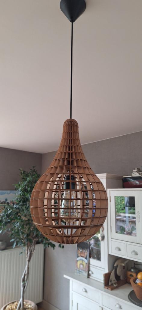 Luster, Huis en Inrichting, Ophalen, Zo goed als nieuw, Hout