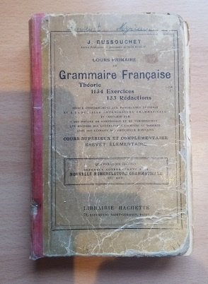 gramm frç Dussouchet non daté excercices et rédactions, Enlèvement ou Envoi, Dussouchet