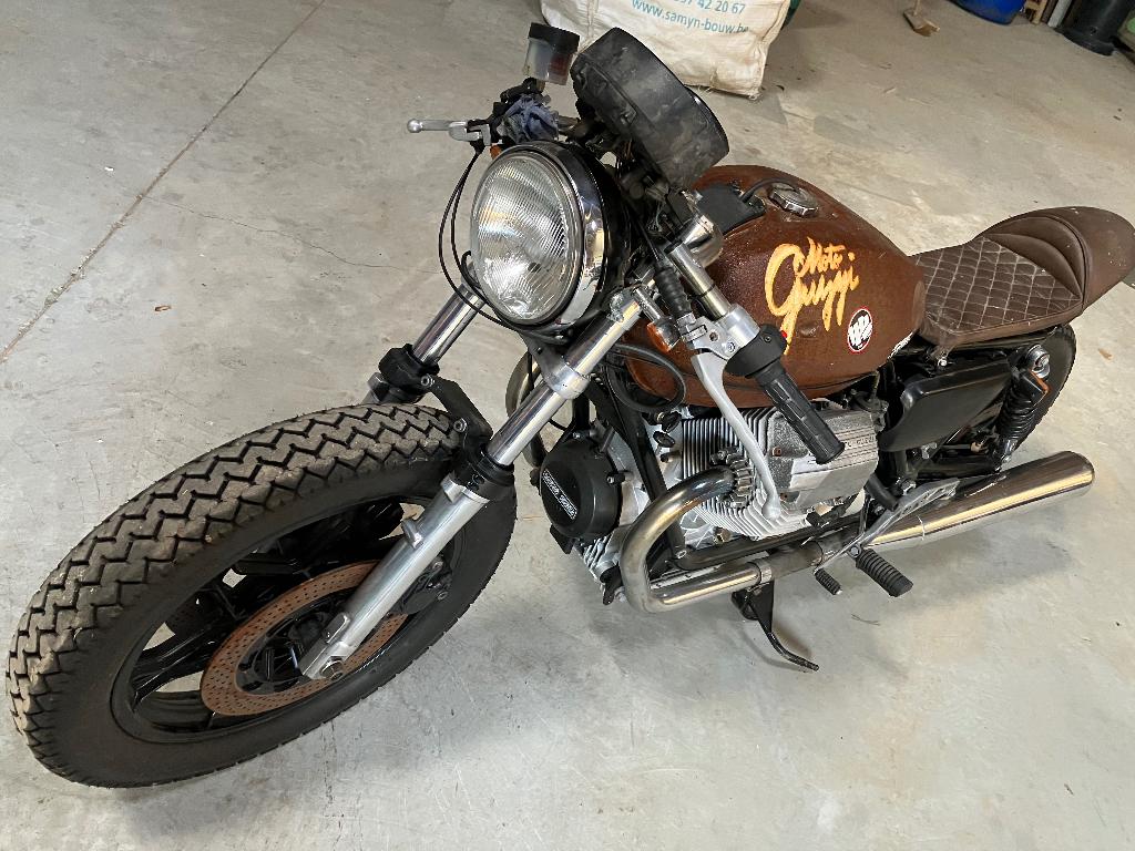 Moto Guzzi 1000 caferacer, Motoren, Motoren | Moto Guzzi, Bedrijf, Naked bike, meer dan 35 kW, 2 cilinders, Ophalen