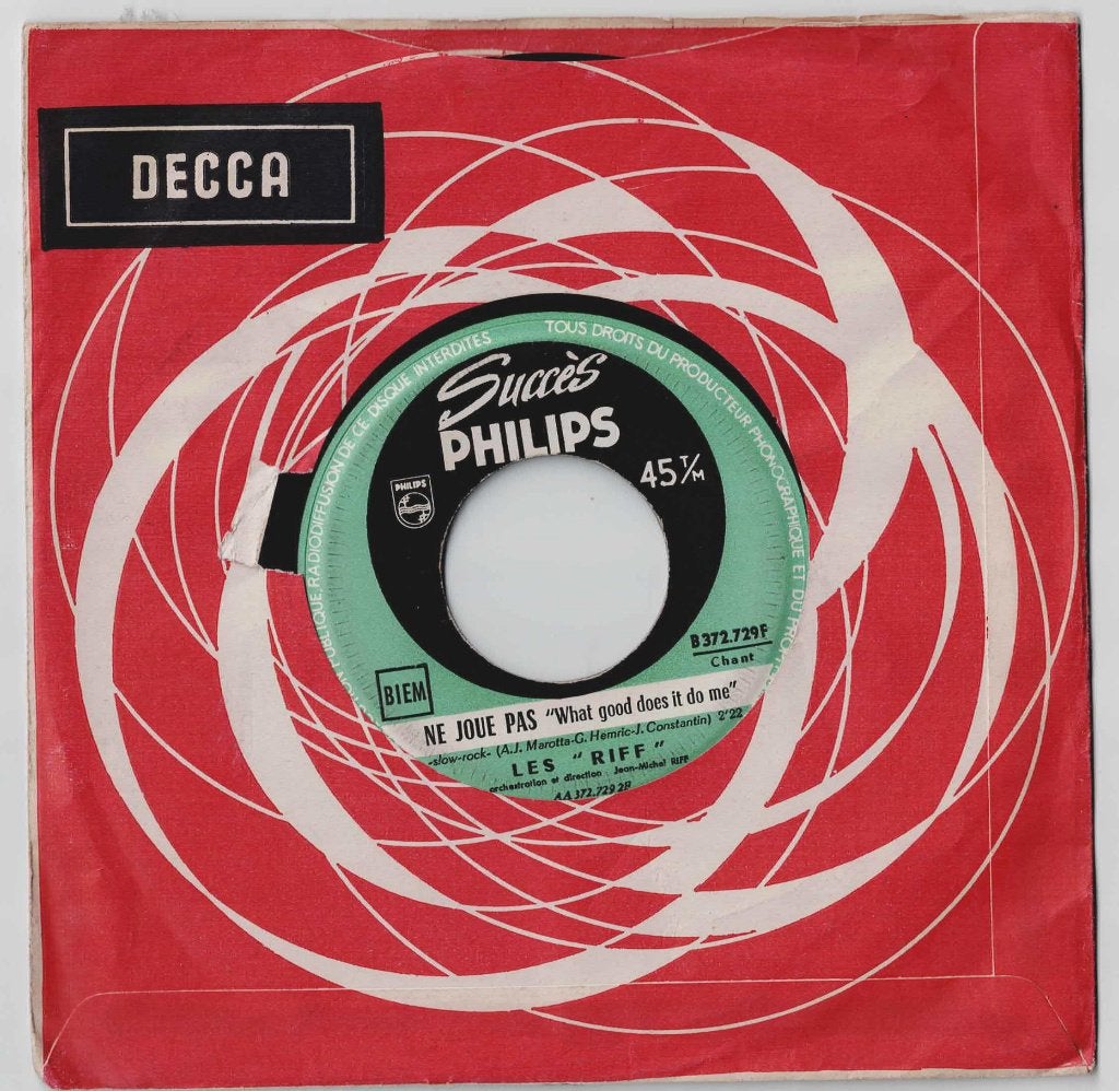 Les RIFF  - Le temps du Muguet - Ne joue pas, Cd's en Dvd's, Gebruikt, 7 inch, Ophalen of Verzenden, Pop