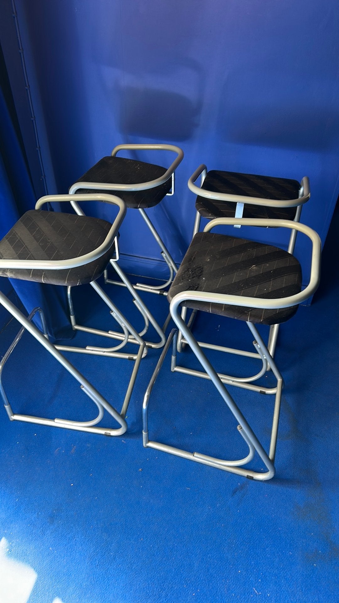 Barstoelen, Huis en Inrichting, Ophalen, Gebruikt, Met voetsteun, 60 tot 90 cm