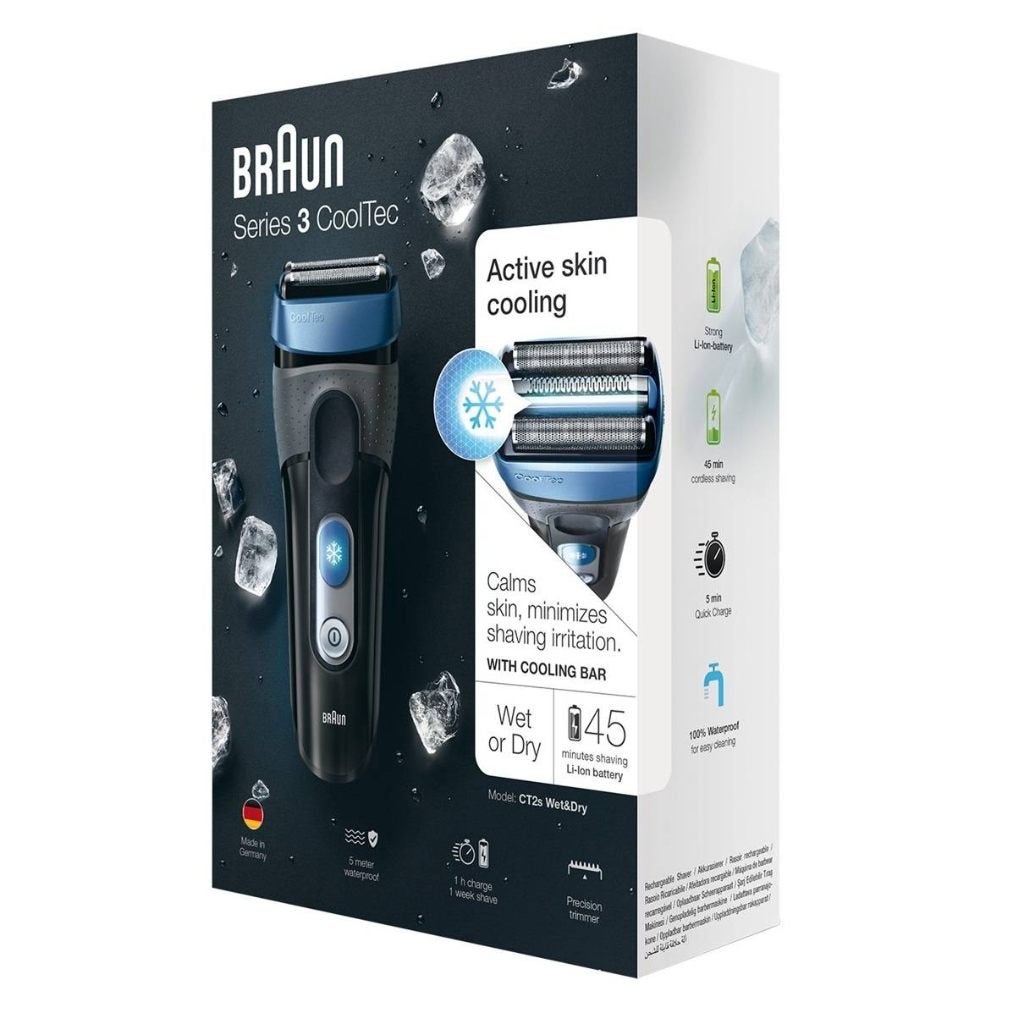 Rasoir Series 3 CoolTec CT2s Wet Dry - Neuf, Enlèvement ou Envoi