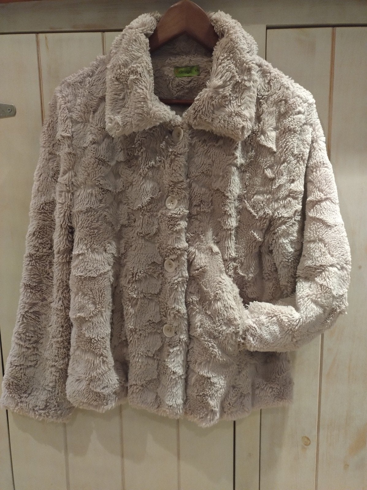 bontjasje kdesign, Taille 42/44 (L), Beige, Comme neuf, Enlèvement