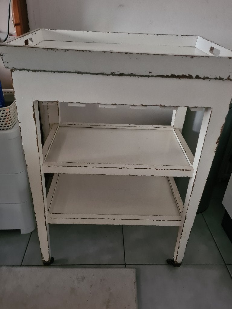 Trolley cuisine bois antique, Enlèvement, Utilisé