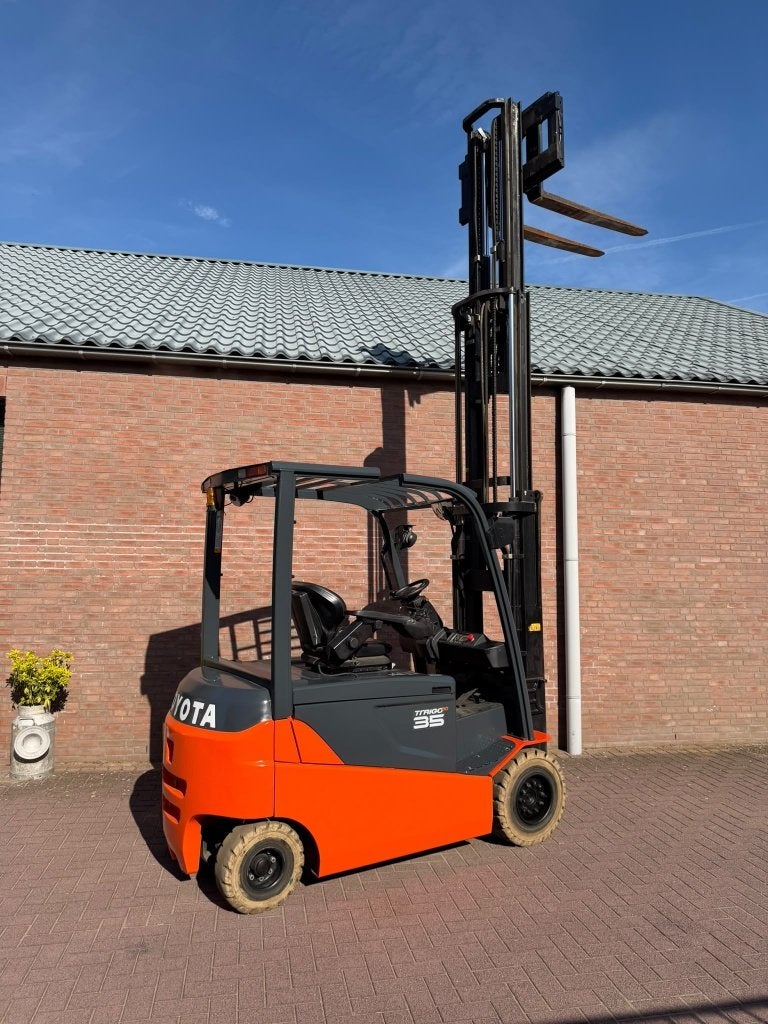 Toyota 8FBMT35 triplo elektrische heftruck, 3000 tot 4000 kg, Ophalen of Verzenden, Elektrisch, TOYOTA