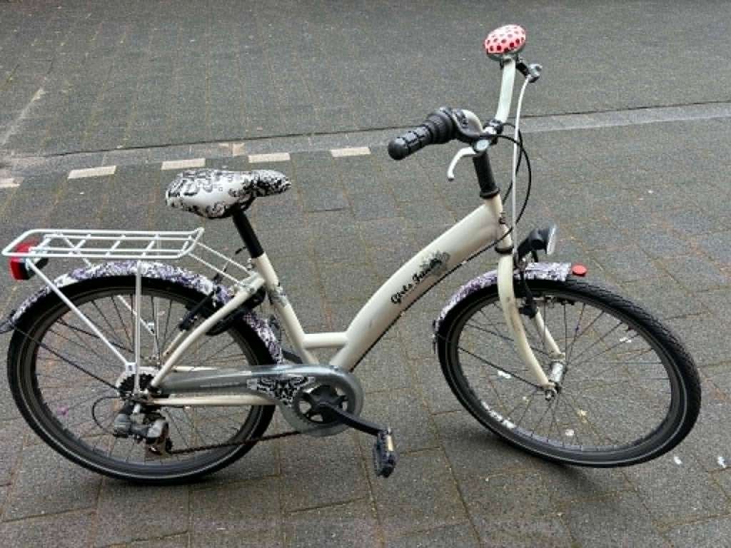 Kinderfiets 24", Ophalen, 24 inch, Velgrem, Versnellingen