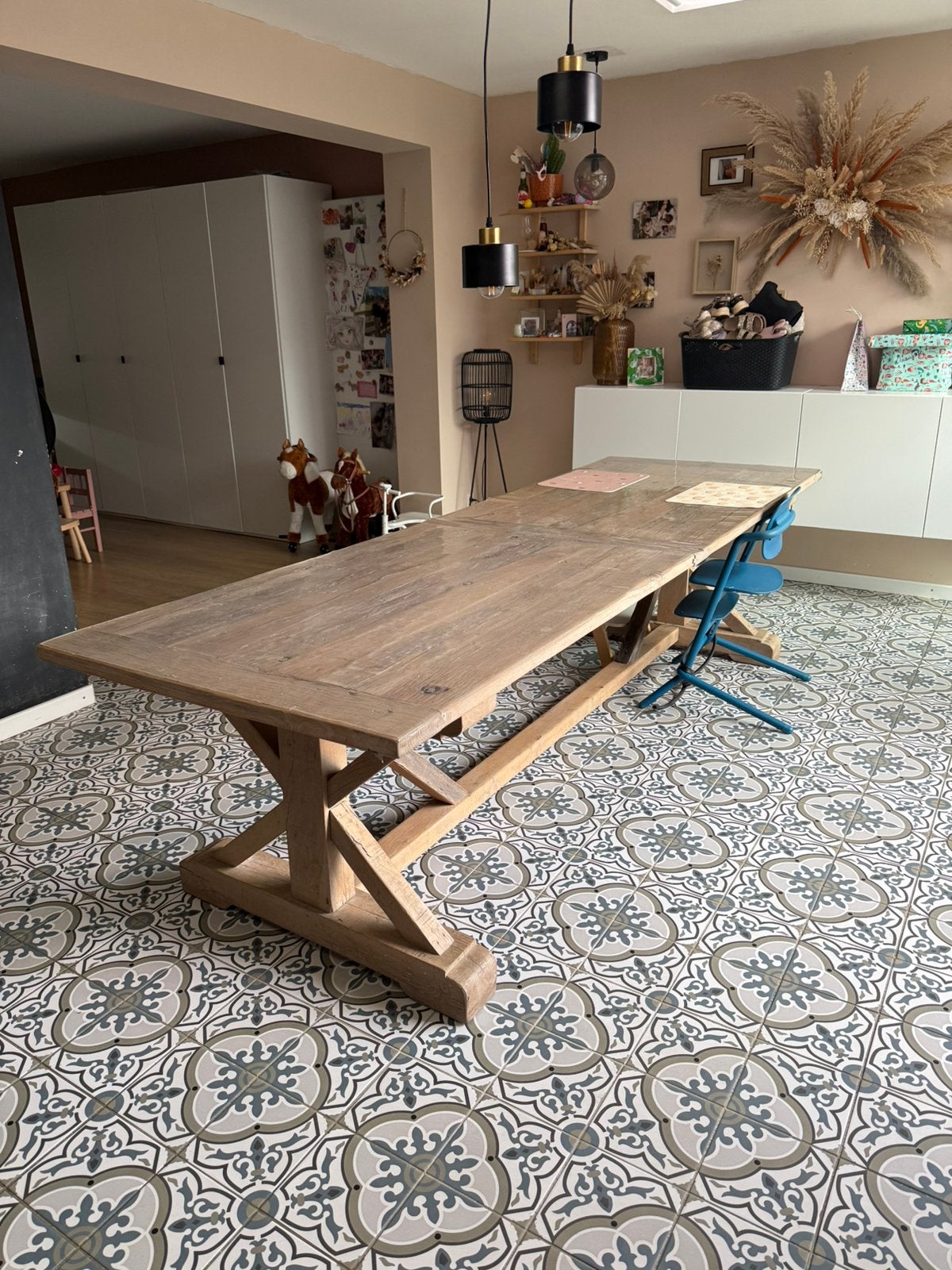 Grote eettafel, Huis en Inrichting, Ophalen