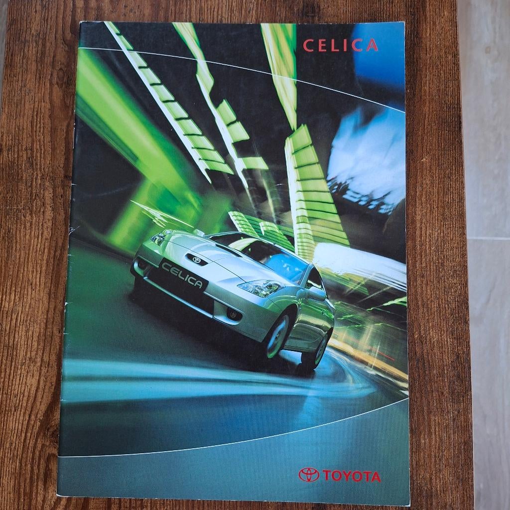 TOYOTA  CELICA   10/2000, Boeken, Ophalen of Verzenden, Nieuw, Toyota