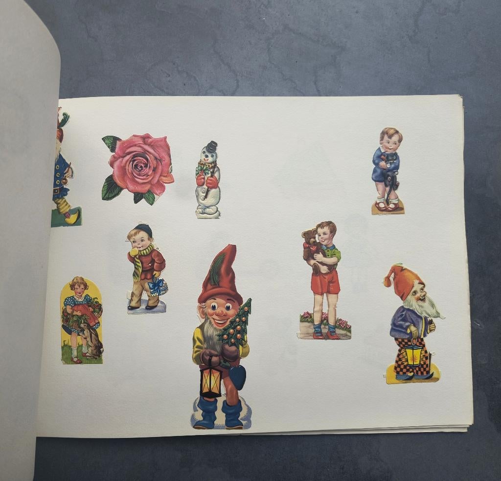 Oud scrapbook rekenen, Hobby en Vrije tijd, Ophalen of Verzenden, Gebruikt, Album of Boek