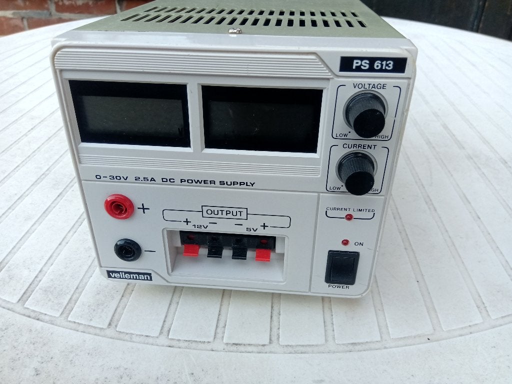 Velleman PS 613, Enlèvement ou Envoi, Utilisé