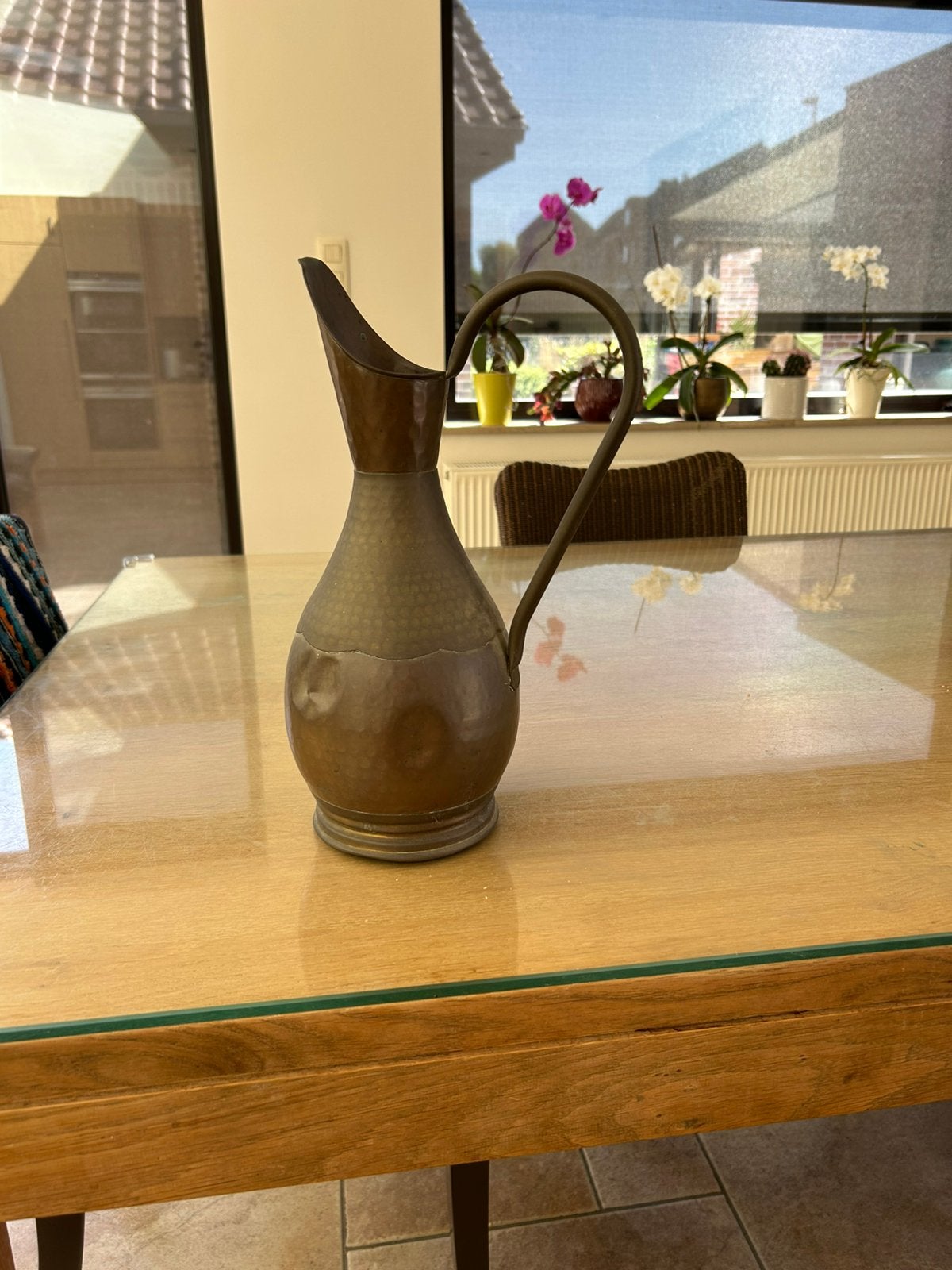 Koperen vaas, Antiek en Kunst, Ophalen, Koper