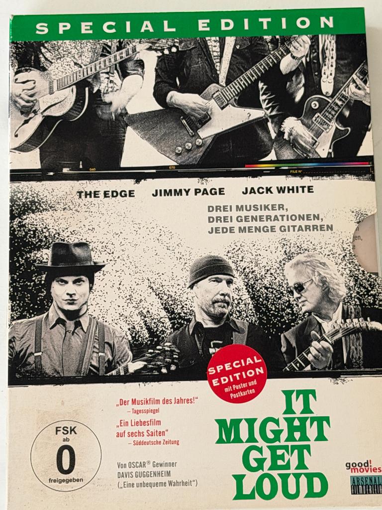 The Edge, Jimmy Page, Jack White – It Might Get Loud (DVD), Tous les âges, Enlèvement ou Envoi, Utilisé